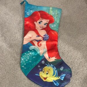 Disney Ariel Stocking - Red, Blue, Yellow